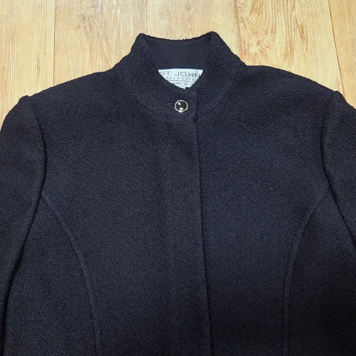 [BUNJANG] ST. JOHN Zipper Pocket Jacket / 센존컬렉션(ST.JOHN) 자물쇠 지퍼포켓 자켓 55-66