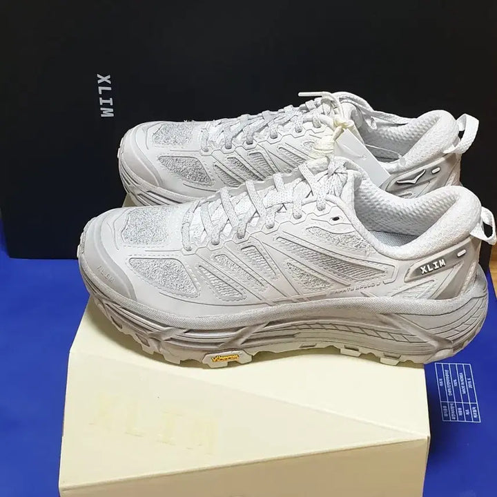 [BUNJANG] Hoka x Exlim Mafate Speed 2 TS Collaboration Sneakers / 호카 x 엑슬림 마파테 스피드 2 TS 그레이 폼(250)