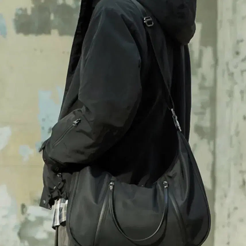 [BUNJANG] Begin 202 Nylon Hobo Bag / 비긴 202 나일론 호보백 (새상품)