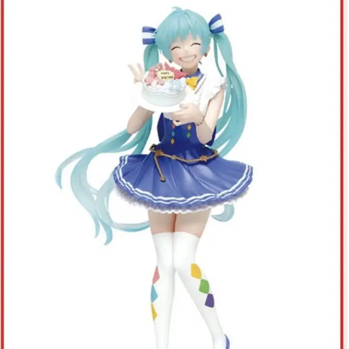 [BUNJANG] Vocaloid Hatsune Miku 12th Anniversary 2019 Ver. Figure / 보컬로이드 하츠네 미쿠 버스데이  12주년 2019ver. 피규어 한