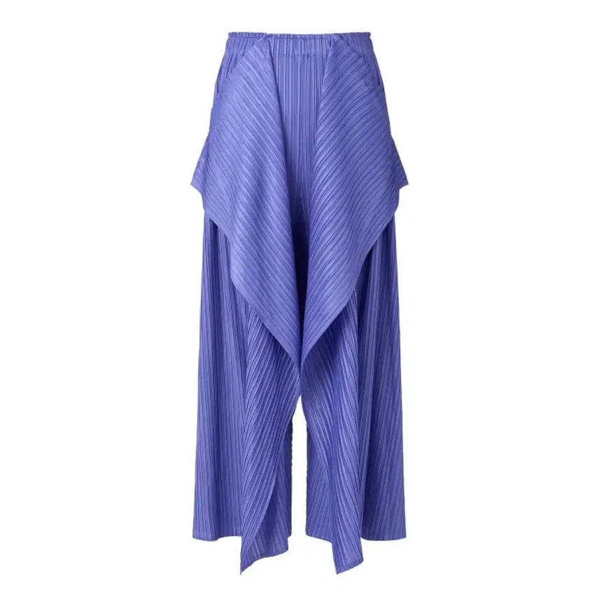 [BUNJANG] Pleats Me Draping Pleats Wide Pants / (귀한매물 컬러&amp;핏환상) 플리츠미 드레이핑 플리츠 와이드 팬츠