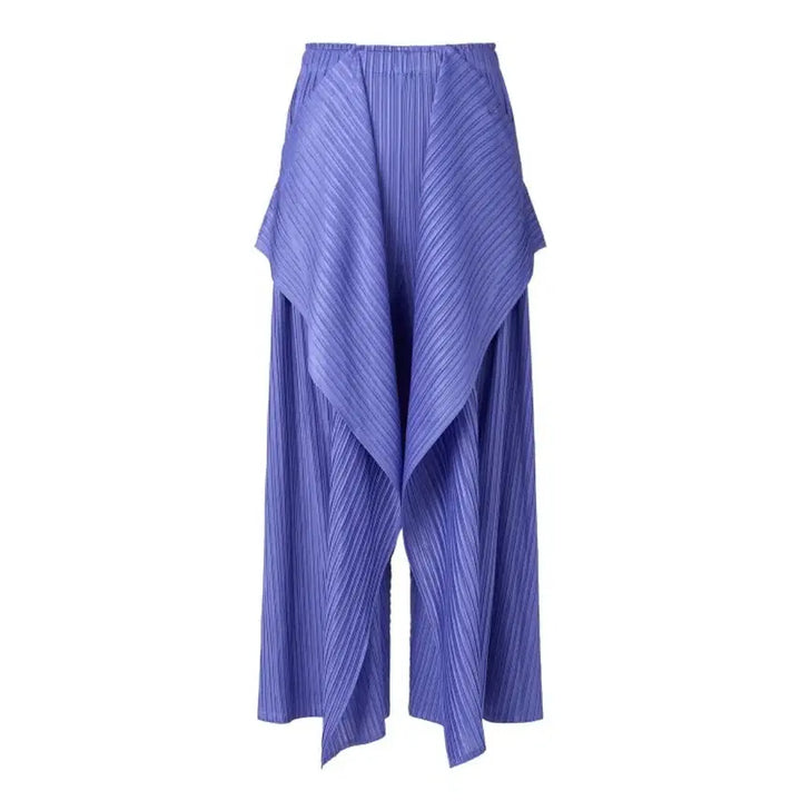 [BUNJANG] Pleats Me Draping Pleats Wide Pants / (귀한매물 컬러&amp;핏환상) 플리츠미 드레이핑 플리츠 와이드 팬츠
