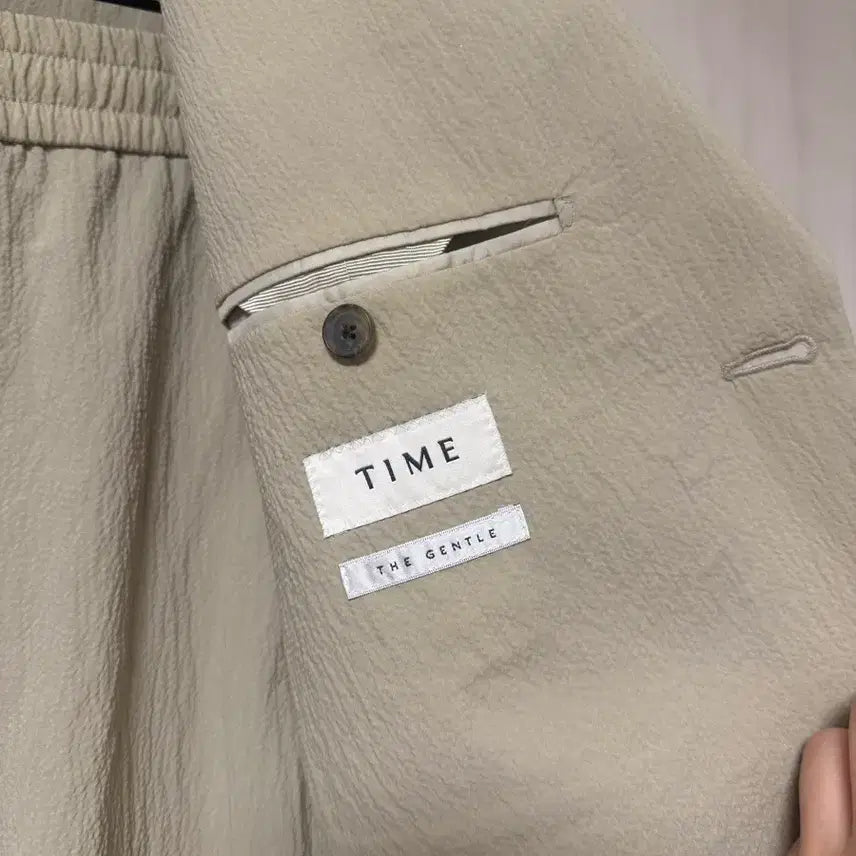 [BUNJANG] Time Homme Relaxed Fit Seersucker Setup / 타임옴므 릴렉스핏 시어서커 셋업