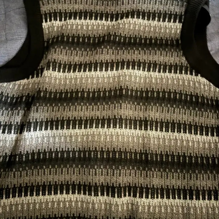 [BUNJANG] Play Up Knit Vest Grey Mix-2 / 플레이업 니트 베스트 그레이믹스-2
