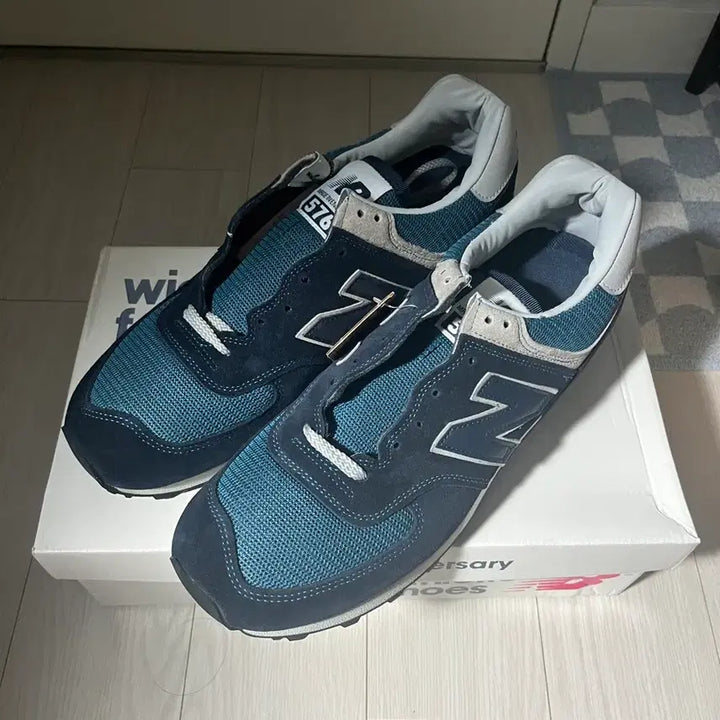 [BUNJANG] New Balance 576 Made in UK Navy 30th Anniversary / 뉴발란스 576 메이드 인 UK 네이비 30주년 290