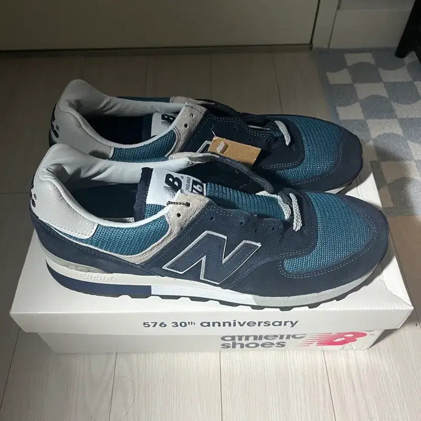 [BUNJANG] New Balance 576 Made in UK Navy 30th Anniversary / 뉴발란스 576 메이드 인 UK 네이비 30주년 290