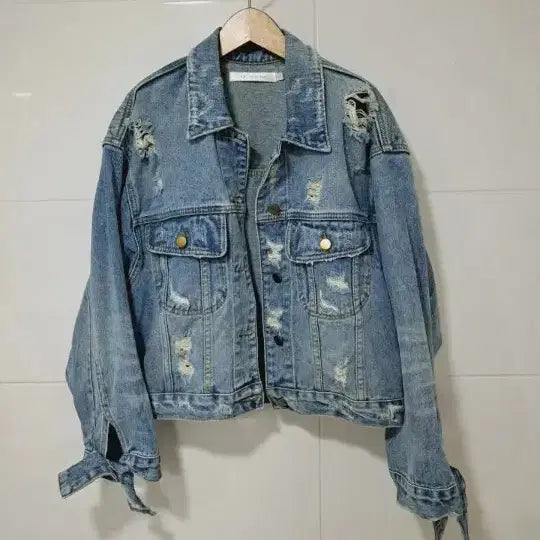 [BUNJANG] Jessi New York Denim Jacket / 제시뉴욕