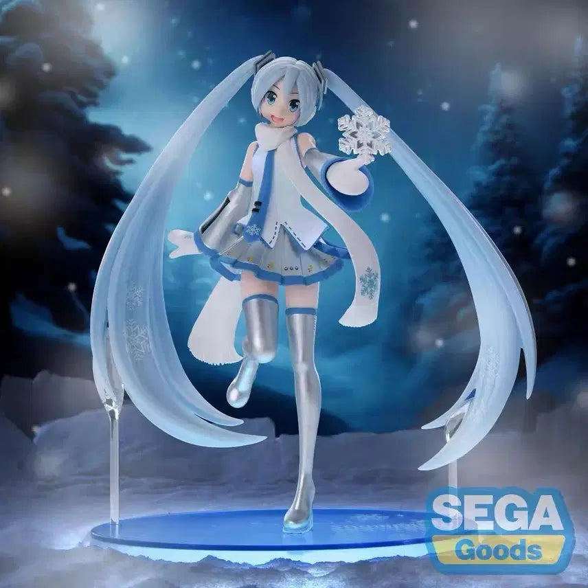 [BUNJANG] Sega Yukimiku Snow Miku Luminasta Figure (Sealed) / [미개봉 현물최저가] 세가 유키미쿠 스노우미쿠 루미나스타 피규어