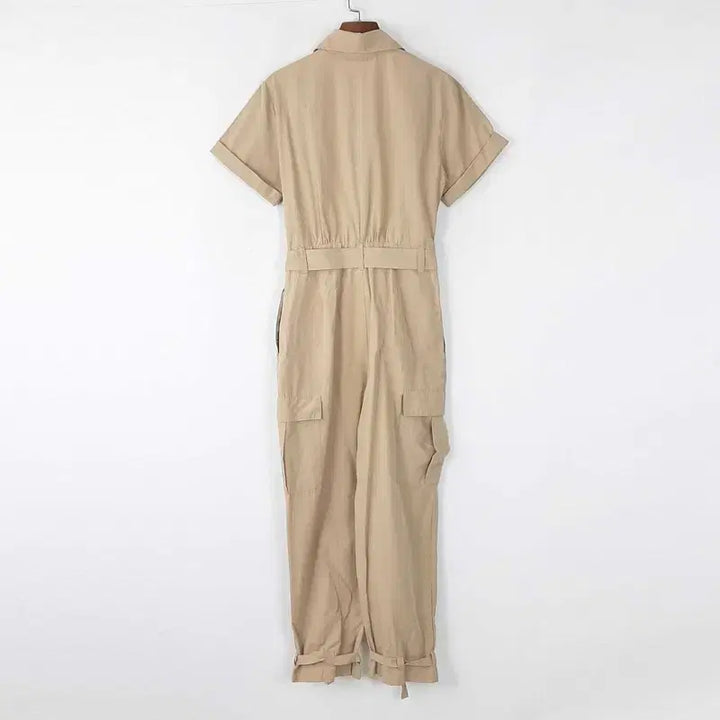 [BUNJANG] Zara Belted Collar Jumpsuit XS / 자라 벨티드 카라 점프슈트  XS