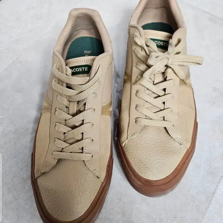 [BUNJANG] Lacoste Leather Sneakers (Size 280mm) / 라코스테 미착용 새상품 280