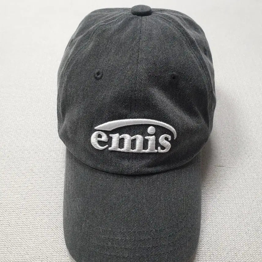 [BUNJANG] Emis Charcoal Free Size Ball Cap / emis 에미스 볼캡 차콜 프리사이즈