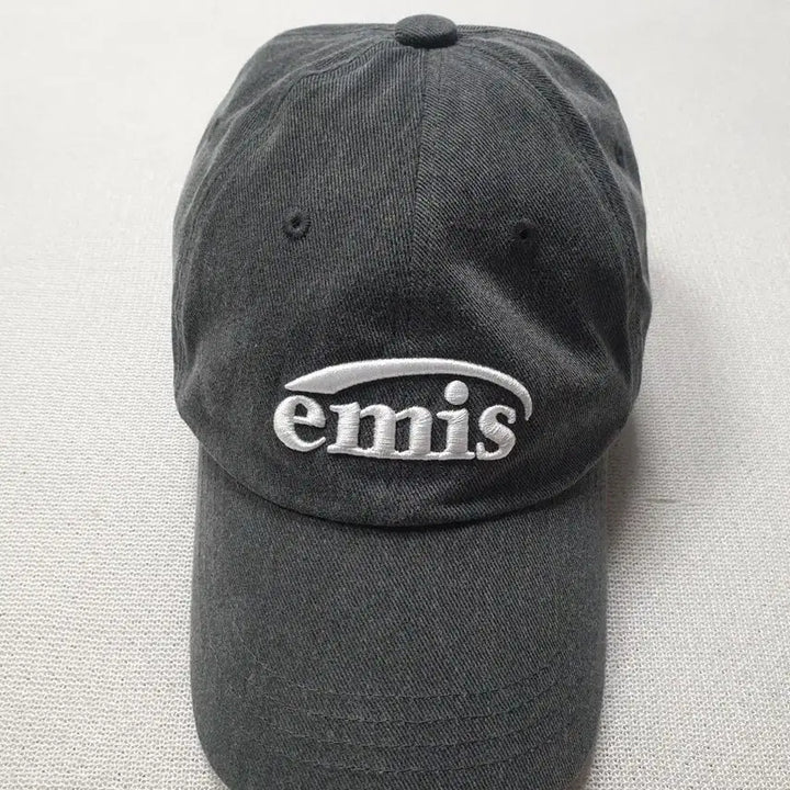 [BUNJANG] Emis Charcoal Free Size Ball Cap / emis 에미스 볼캡 차콜 프리사이즈