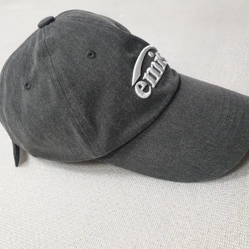 [BUNJANG] Emis Charcoal Free Size Ball Cap / emis 에미스 볼캡 차콜 프리사이즈