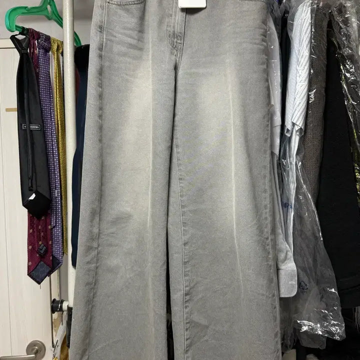 [BUNJANG] SIENA Wide-Tapered Denim Pants / (할인가) 26ss 한섬 sjsj SIENA 와이드-테이퍼드 데님 55