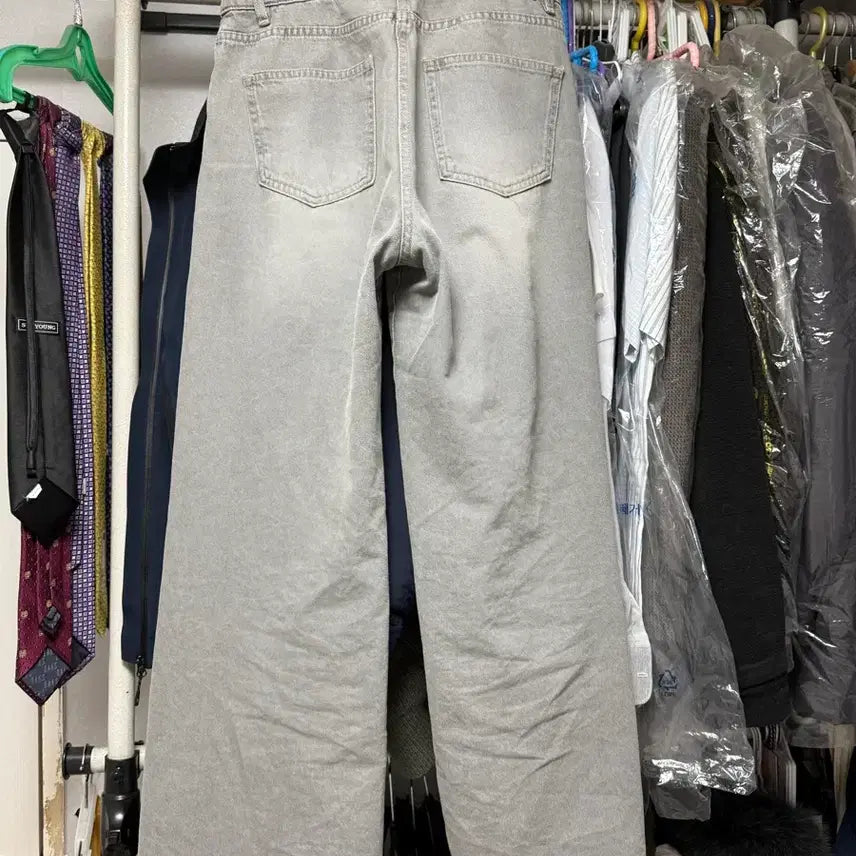 [BUNJANG] SIENA Wide-Tapered Denim Pants / (할인가) 26ss 한섬 sjsj SIENA 와이드-테이퍼드 데님 55