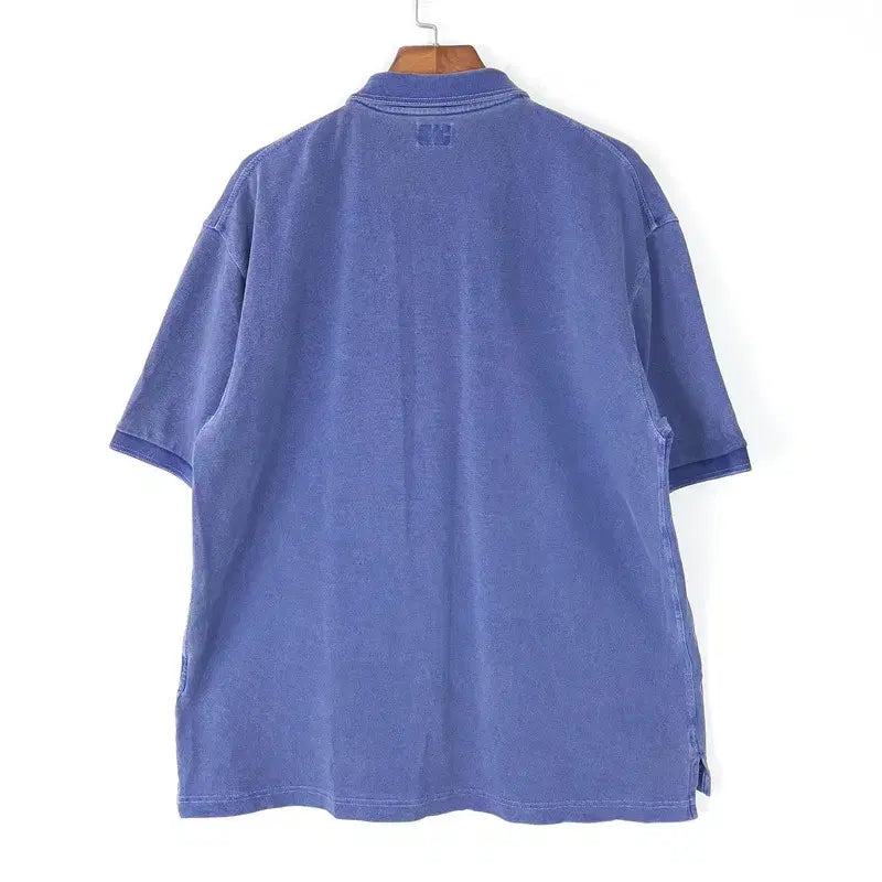 [BUNJANG] Heritage Floss Vintage Washed PK T-Shirt L / 헤리티지플로스 빈티지워시드 PK티셔츠  L
