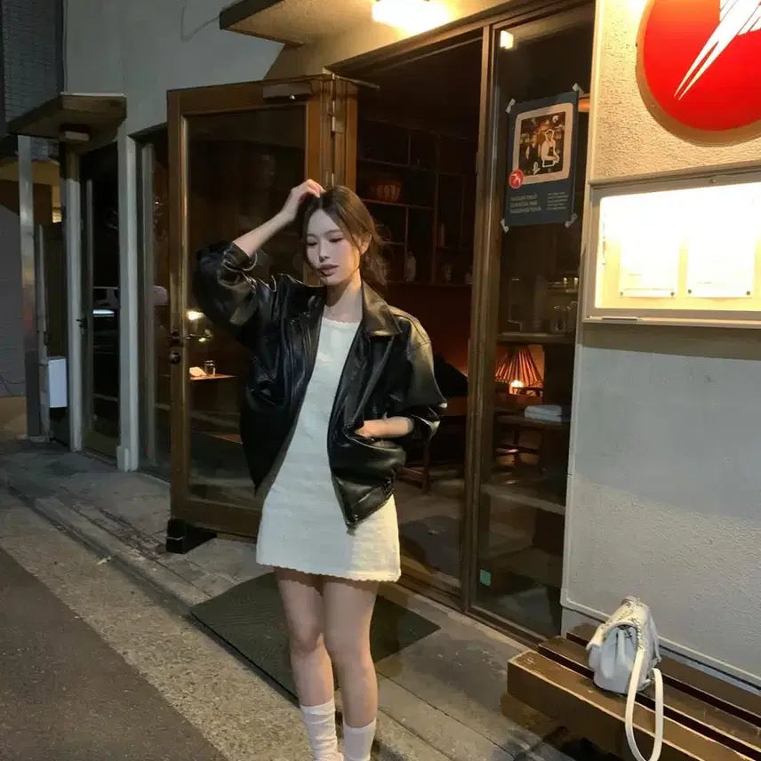 [BUNJANG] Shopmineet Floral Knit Dress / (새상품) 샵미네트 플로랄 니트 원피스