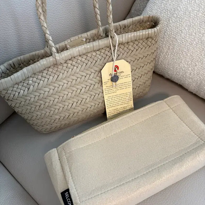[BUNJANG] Dragon Diffusion Mini Gora Flat Bag / 드래곤디퓨전 미니 플랫고라 펄(+이너백 포함)