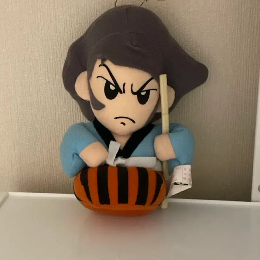 [BUNJANG] Lupin the Third Ishikawa Goemon Plush / 루팡 3세 이시카와 누이 인형 고에몽