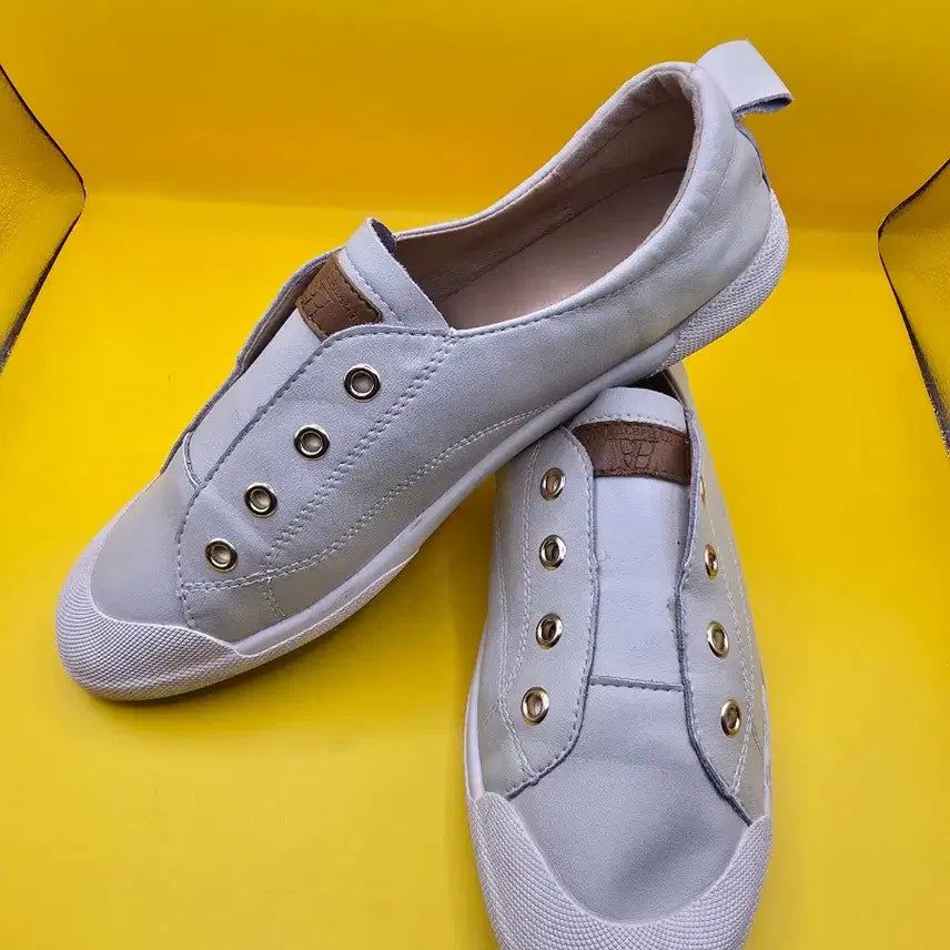 [BUNJANG] Pink Elephant Natural Leather Slip-on Shoes 245 / 핑크엘리펀트 천연가죽 슬립온 245