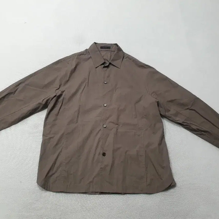 [BUNJANG] JILLSTUART New York Brown Long Sleeve Shirt 95-100 / 질스튜어트 브라운 긴팔 셔츠 남방 95~100