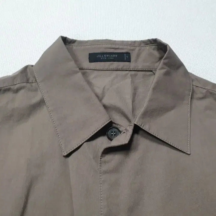 [BUNJANG] JILLSTUART New York Brown Long Sleeve Shirt 95-100 / 질스튜어트 브라운 긴팔 셔츠 남방 95~100