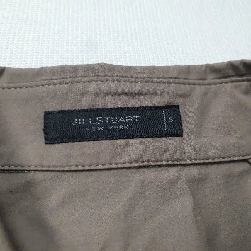 [BUNJANG] JILLSTUART New York Brown Long Sleeve Shirt 95-100 / 질스튜어트 브라운 긴팔 셔츠 남방 95~100