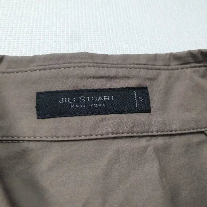 [BUNJANG] JILLSTUART New York Brown Long Sleeve Shirt 95-100 / 질스튜어트 브라운 긴팔 셔츠 남방 95~100