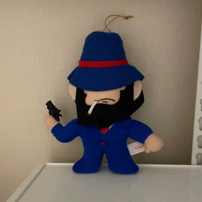 [BUNJANG] Lupin the 3rd Daisuke Jigen Plush Doll / 루팡 3세 지겐 다이스케 봉제 인형 누이