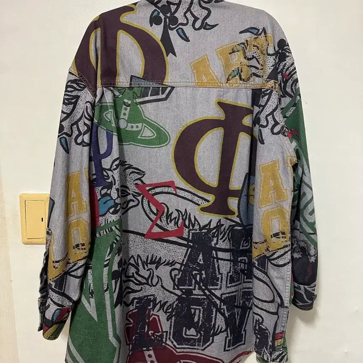 [BUNJANG] Vivienne Westwood Red Label Graffiti Denim Jacket / 비비안웨스트우드 RED LABEL 그래피티 데님 자켓