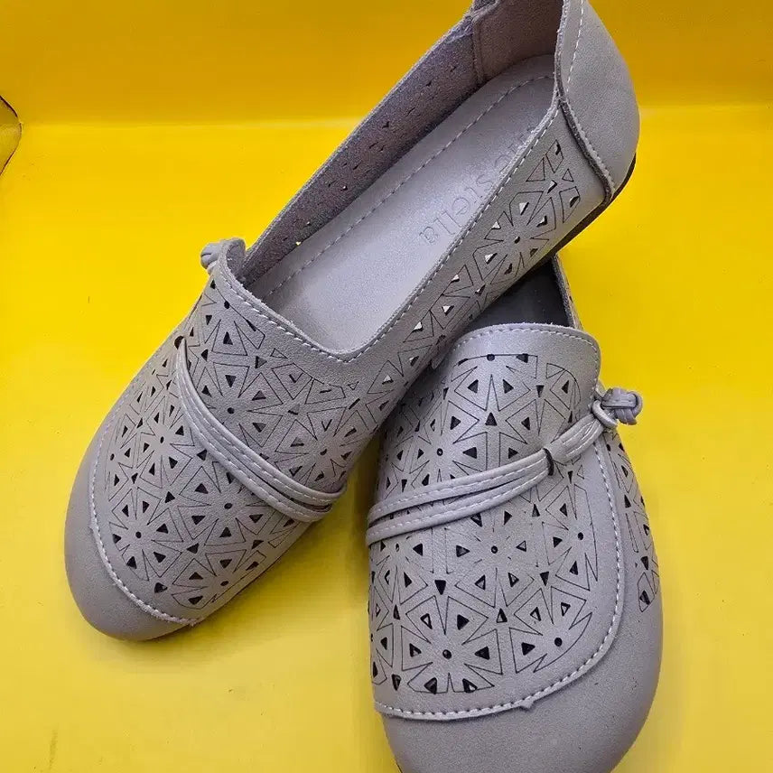 [BUNJANG] The Stella Leather Loafers Size 230 / 더스텔라 가죽 로퍼 230