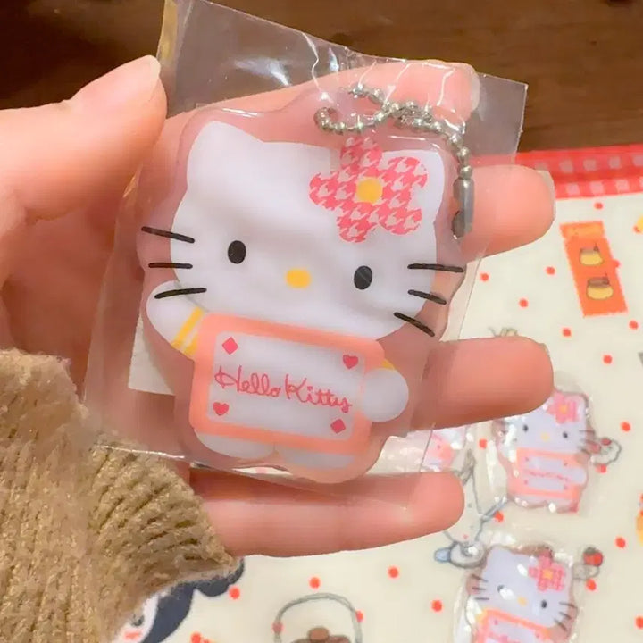 [BUNJANG] Sanrio Hello Kitty Classic Keychain / 고전 산리오 헬로키티 키링