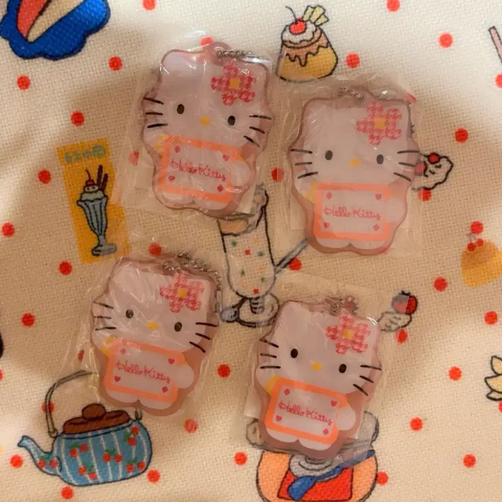 [BUNJANG] Sanrio Hello Kitty Classic Keychain / 고전 산리오 헬로키티 키링