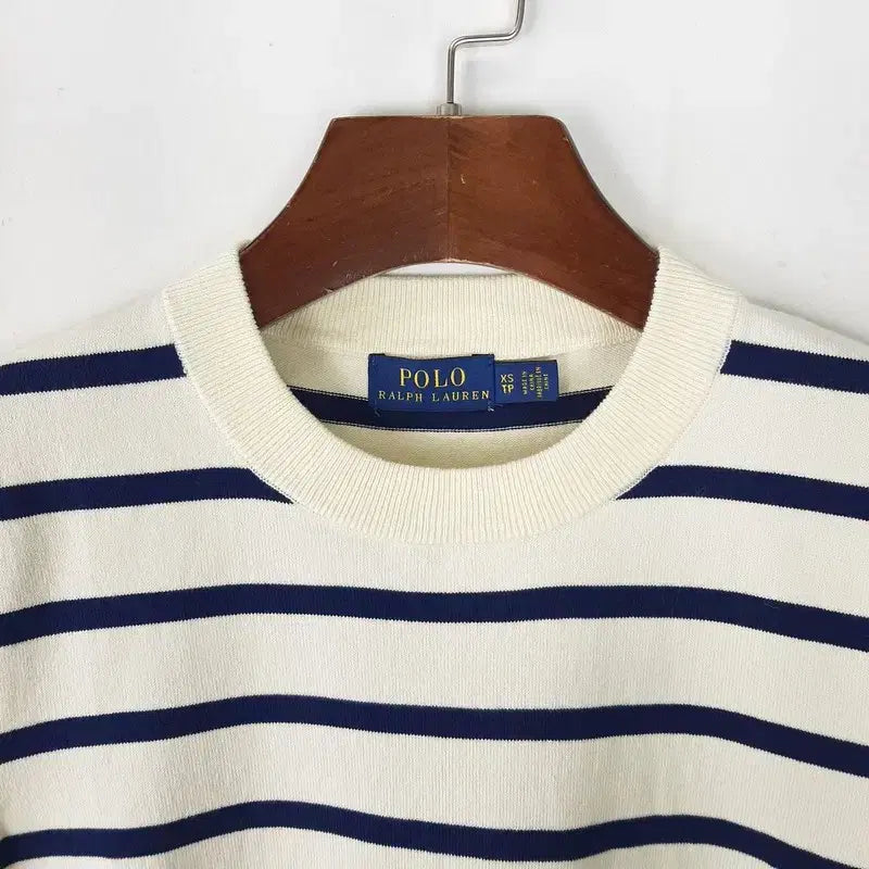[BUNJANG] Polo Ralph Lauren Striped Short Sleeve Knit XS / 폴로 랄프로렌 스트라이프 반팔니트   XS