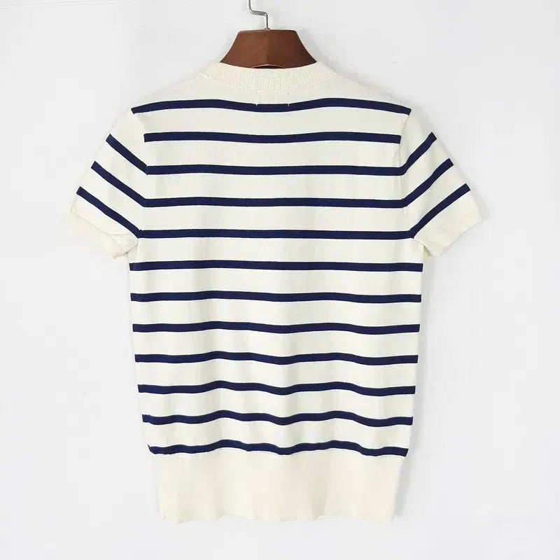 [BUNJANG] Polo Ralph Lauren Striped Short Sleeve Knit XS / 폴로 랄프로렌 스트라이프 반팔니트   XS