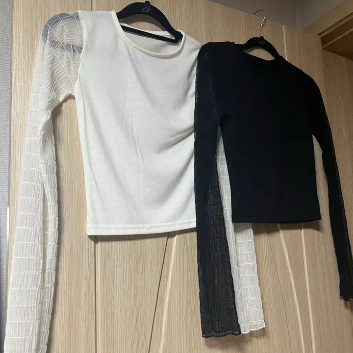 [BUNJANG] Sheer Crop Top / 시스루 크롭티