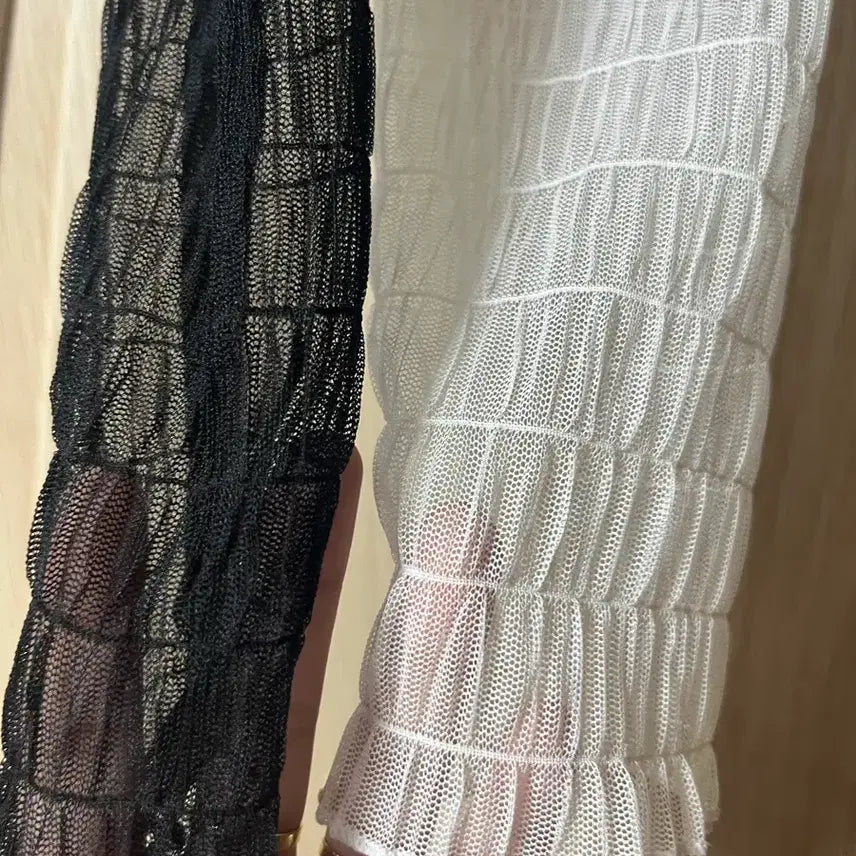 [BUNJANG] Sheer Crop Top / 시스루 크롭티