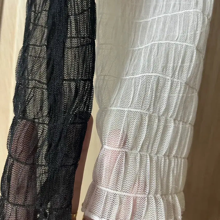 [BUNJANG] Sheer Crop Top / 시스루 크롭티
