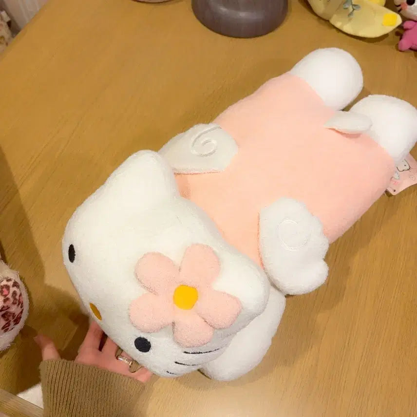 [BUNJANG] Sanrio Hello Kitty Angel Long Cushion Plush / 고전 산리오 헬로키티 천사 엔젤 롱 쿠션 인형