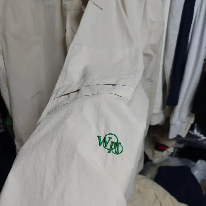 [BUNJANG] Wooyoungmi Beige Logo Shirt / 우영미 베이지 셔츠 50 실측 큰105