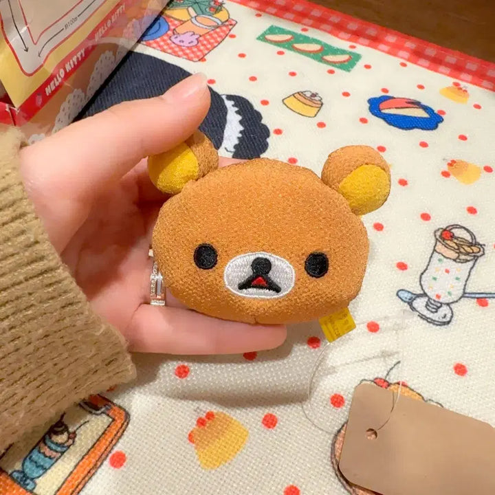 [BUNJANG] San-X Rilakkuma Face Stress Ball Plush Toy / 고전 산엑스 리락쿠마 얼굴 인형 스트레스볼