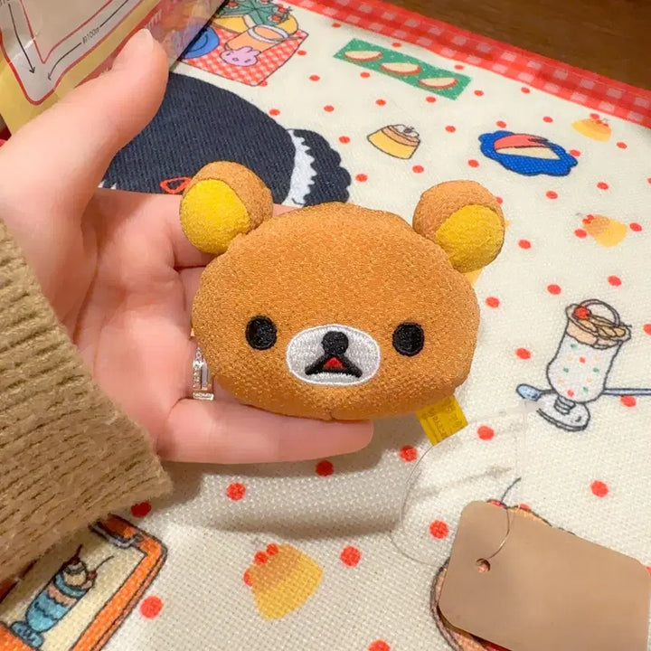 [BUNJANG] San-X Rilakkuma Face Stress Ball Plush Toy / 고전 산엑스 리락쿠마 얼굴 인형 스트레스볼