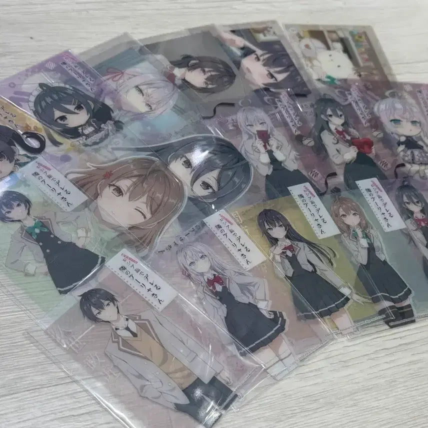 [BUNJANG] Bushiroad My Neighbor Seki Clear Card Collection / 부시로드 가끔씩 툭하고 러시아어로 부끄러워하는 옆자리의 아랴양 클리어카드