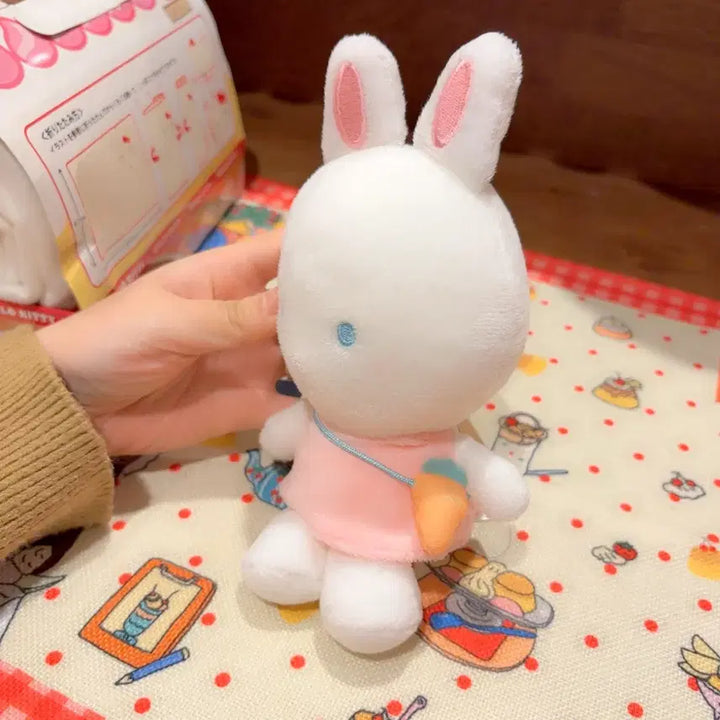 [BUNJANG] Sanrio Cheer Charms Rabbit Plush / 고전 산리오 치어리참 토끼 인형