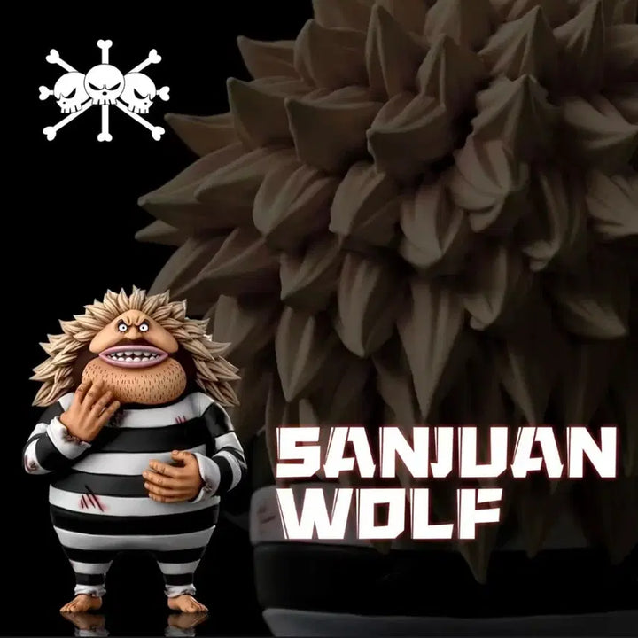 [BUNJANG] Blackbeard Pirates Saint-Ouen Wolf Resin Figure / A+검은수염 해적단 산후안 울프 판매합니다