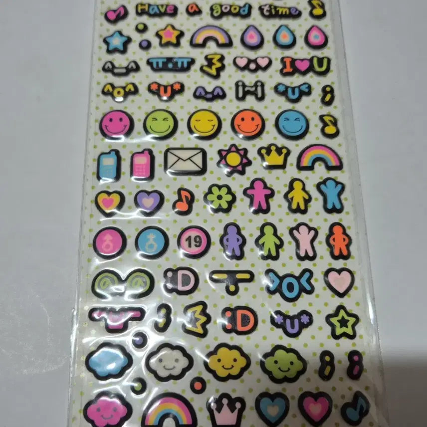 [BUNJANG] Classic Marshmallow Initial Stickers / 고전 머쉬멜로우 스티커