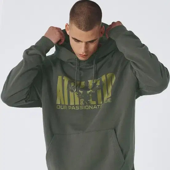 [BUNJANG] HDEX Athletic Hoodie / HDEX 에이치덱스 포징자세 애슬래틱 후드티 상태좋음