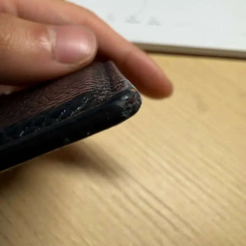 [BUNJANG] Thom Browne 4-Bar Pebble Grain Calfskin Card Holder Black / [정품100%]톰브라운 카드지갑