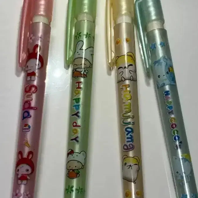[BUNJANG] Vintage Eraser Pen Set / 4개