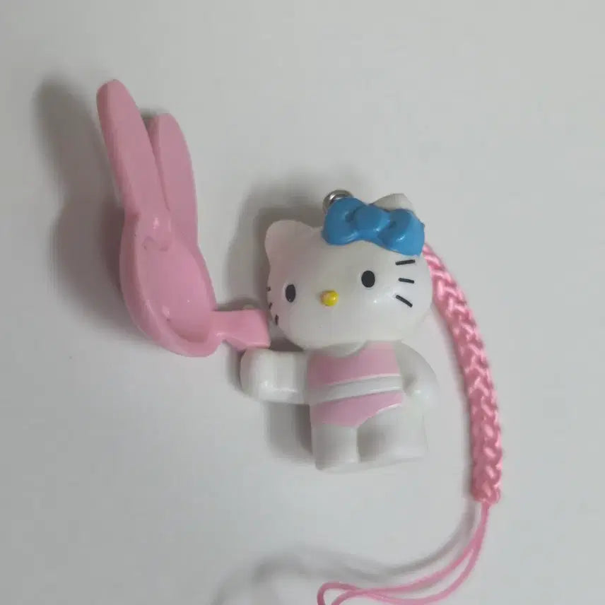 [BUNJANG] Classic Bunny Mask Kitty Keychain Strap / 고전 바니 토끼 가면 키티 키링 스트랩